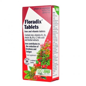 Floradix x84tabs Πολυβιταμίνες